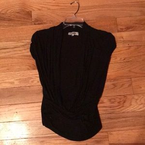 Black Scoop neck